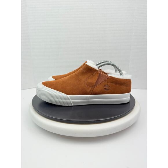 Timberland Skyla Bay Cozy 2.0 Womens Size 9.5 Bootie Fur Lined Brown Ankle Boot - Picture 1 of 11